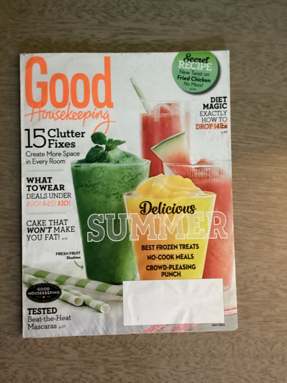Good Housekeeping Magazine July 2014 Issue